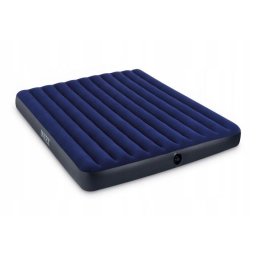 Intex 64755 kétszemélyes felfújható velúr matrac, 203 × 183 cm
