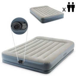 Intex 64118ND kétszemélyes felfújható matrac pumpával, 203 × 152 cm