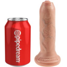 KING COCK - élethű uncircumised 15 cm dildó