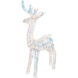 Dekoráció MagicHome Karácsony, szarvas, 280xLED, meleg fehér, 105 cm