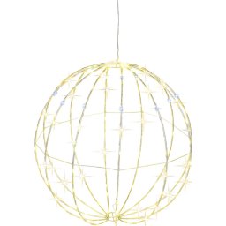 Dekoráció MagicHome Karácsony, gömb, 144xLED, meleg fehér, 40 cm