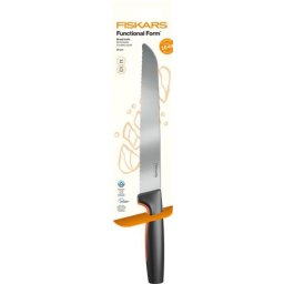 FISKARS Kenyérvágókés, 21 cm, FISKARS "Functional Form GRS" fekete