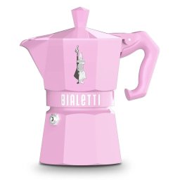 Bialetti Kávéfőző 3 személyes Moka Exclusive rózsaszín 9063
