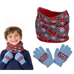 Verdák Körsál és kkesztyű szett,snood polár béléssel ajándék álarccal