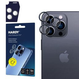 3mk Hardy Lens Protection Pro az iPhone 16 Pro /16 Pro Max készülékhez Fekete