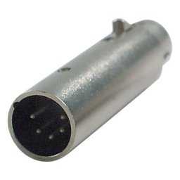 Adapter XLR 5 p dugó 3 p alj DMX