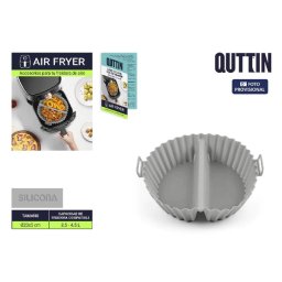 QUTTIN airfryer szilikon kör alakú alátét szeparátorral, 20 cm