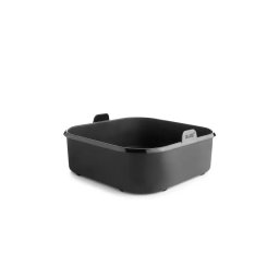 IBILI négyzet alakú airfryer szilikon sütőtál – 21,5 × 21,5 × 7 cm külső méret