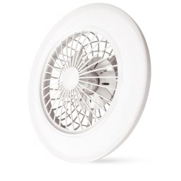 Avide Mennyezeti lámpa ventilátorral Wylee, CCT+RGBIC, 2x24W+15W motor, távirányítóval