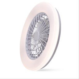 Avide Mennyezeti lámpa ventilátorral Welda CCT+RGBIC, 36W+18W motor, távirányítóval