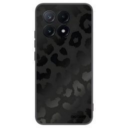 Fekete szilikon tok az alábbi mobiltelefonokra Xiaomi Poco X6 Pro - Midnight Leopard