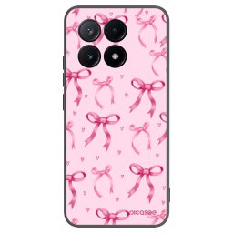 Fekete szilikon tok az alábbi mobiltelefonokra Xiaomi Poco X6 Pro - Bow Aesthetic
