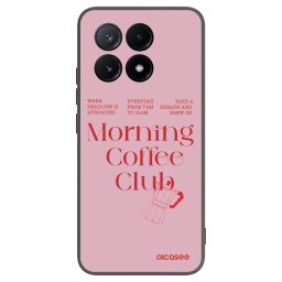 Fekete szilikon tok az alábbi mobiltelefonokra Xiaomi Poco X6 Pro - Morning