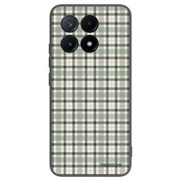 Fekete szilikon tok az alábbi mobiltelefonokra Xiaomi Poco X6 Pro - Sage Tartan