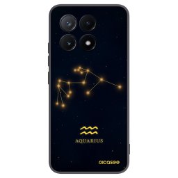 Fekete szilikon tok az alábbi mobiltelefonokra Xiaomi Poco X6 Pro - AQUARIUS