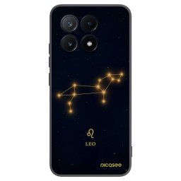 Fekete szilikon tok az alábbi mobiltelefonokra Xiaomi Poco X6 Pro - LEO