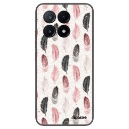 Fekete szilikon tok az alábbi mobiltelefonokra Xiaomi Poco X6 Pro - Feather 2