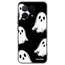 Fekete szilikon tok az alábbi mobiltelefonokra Xiaomi Poco X6 Pro - Black ghosts