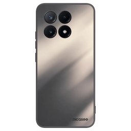 Fekete szilikon tok az alábbi mobiltelefonokra Xiaomi Poco X6 Pro - Smoky Beige