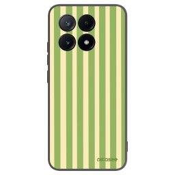 Fekete szilikon tok az alábbi mobiltelefonokra Xiaomi Poco X6 Pro - Lines Matcha