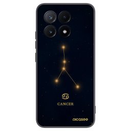Fekete szilikon tok az alábbi mobiltelefonokra Xiaomi Poco X6 Pro - CANCER