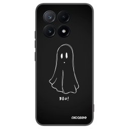Fekete szilikon tok az alábbi mobiltelefonokra Xiaomi Poco X6 Pro - Ghost 2