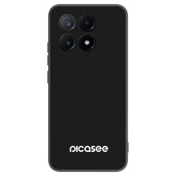 Fekete szilikon tok az alábbi mobiltelefonokra Xiaomi Poco X6 Pro - Picasee