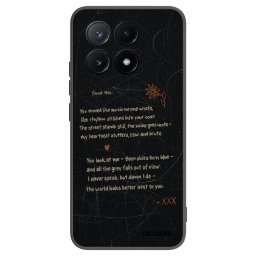 Fekete szilikon tok az alábbi mobiltelefonokra Xiaomi Poco X6 Pro - POET