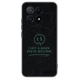 Fekete szilikon tok az alábbi mobiltelefonokra Xiaomi Poco X6 Pro - LEFT A MARK