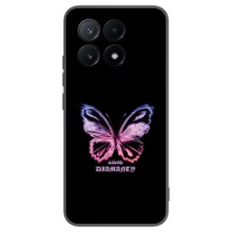 Fekete szilikon tok az alábbi mobiltelefonokra Xiaomi Poco X6 Pro - Diamanty Purple