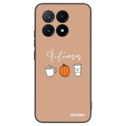 Fekete szilikon tok az alábbi mobiltelefonokra Xiaomi Poco X6 Pro - Autumn
