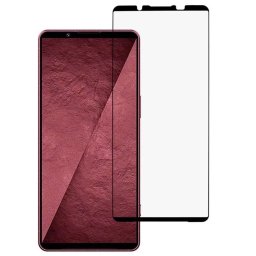 3D üvegfólia kerettel az alábbi mobiltelefonokra Sony Xperia 1 VIII 5G - fekete