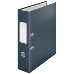 LEITZ irattartó 180° Cosy soft A4 80 mm bársonyszürke szürke