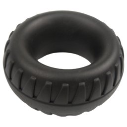 Pulselock Oak - extra vastag szilikon péniszgyűrű (fekete) - 40mm