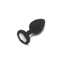 Toyjoy Anál plug Díszes csiszolt köves fekete kicsi