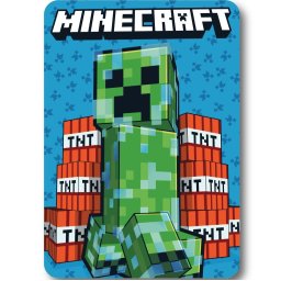 Minecraft TNT polár takaró 100x140cm