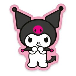 Hello Kitty Kuromi 3D formapárna, díszpárna 40 cm