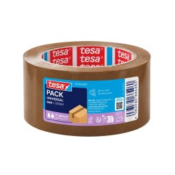 Ragasztószalag 50mmx66m Universal Pack barna Tesa