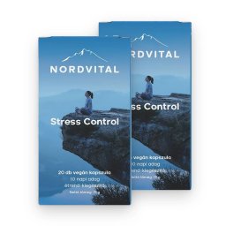 Nordvital Stress Control kapszula 20 db DUO 2 db