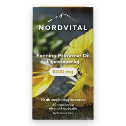 Nordvital Ligetszépeolaj 1000 mg kapszula 60 db