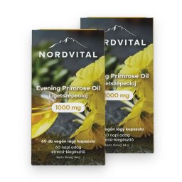 Nordvital Ligetszépeolaj 1000 mg kapszula 60 db DUO 2 db