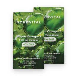 Nordvital Vegan Omega-3 kapszula 60 db DUO 2 db