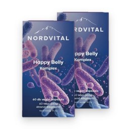 Nordvital Happy Belly Komplex kapszula 60 db DUO 2 db