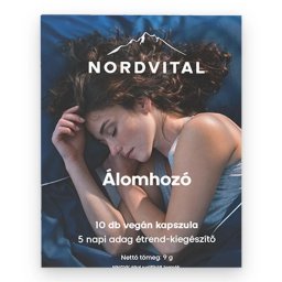 Nordvital Álomhozó Komplex kapszula 10 db