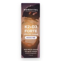 Nordvital D3+K2 Forte csepp 30 ml