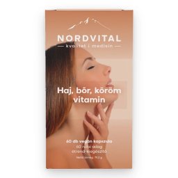 Nordvital Haj, bőr, köröm vitamin kapszula 60 db