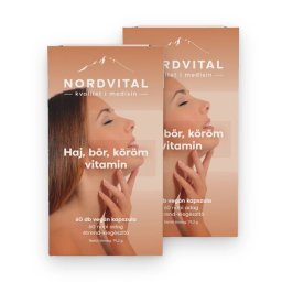 Nordvital Haj, bőr, köröm vitamin kapszula 60 db DUO 2 db