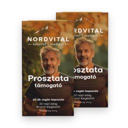 Nordvital Prosztata támogató kapszula 60 db DUO 2 db