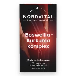 Nordvital Boswellia-Kurkuma Komplex kapszula 60 db