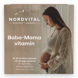 Nordvital Baba-Mama vitamin kapszula 30+30 db